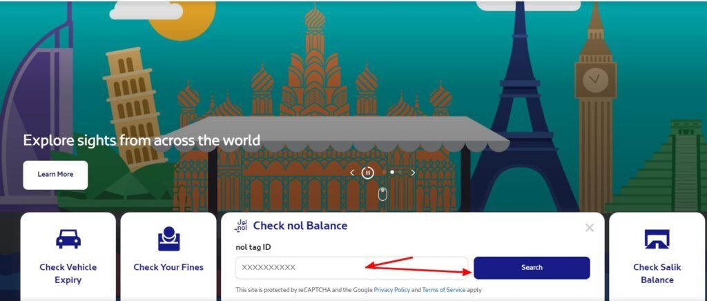 NOL Card Balance Check